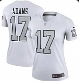 Women's Las Vegas Raiders #17 Davante Adams White Color Rush Limited Stitched Jersey Dzhi,baseball caps,new era cap wholesale,wholesale hats